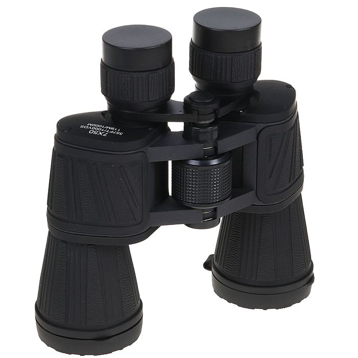 Бинокль 7х50, 50CB222, диагонали на вставках, чёрный, 19х19 см