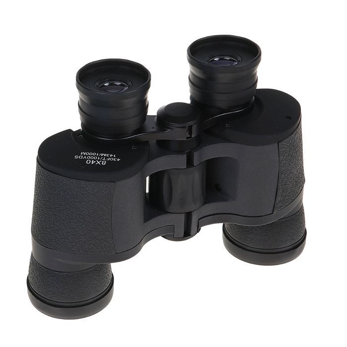 Бинокль 8х40 AX25, гладкий, чёрный, 19х19 см