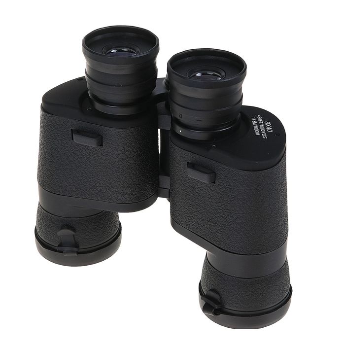 Бинокль 8х40 AX25, гладкий, чёрный, 19х19 см