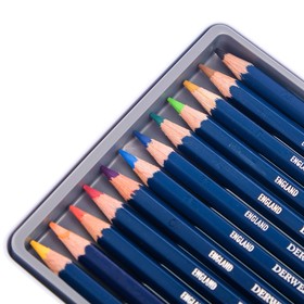 

Карандаши акварельные набор 24 цвета, Derwent Inktense Чернильные, в металлическом пенале