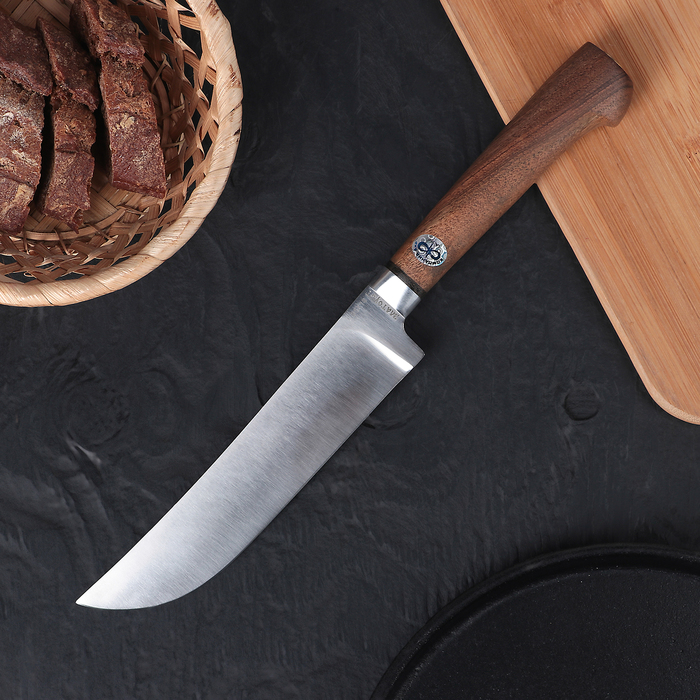 Нож разделочный "Пчак", деревянная рукоятка, 95х18