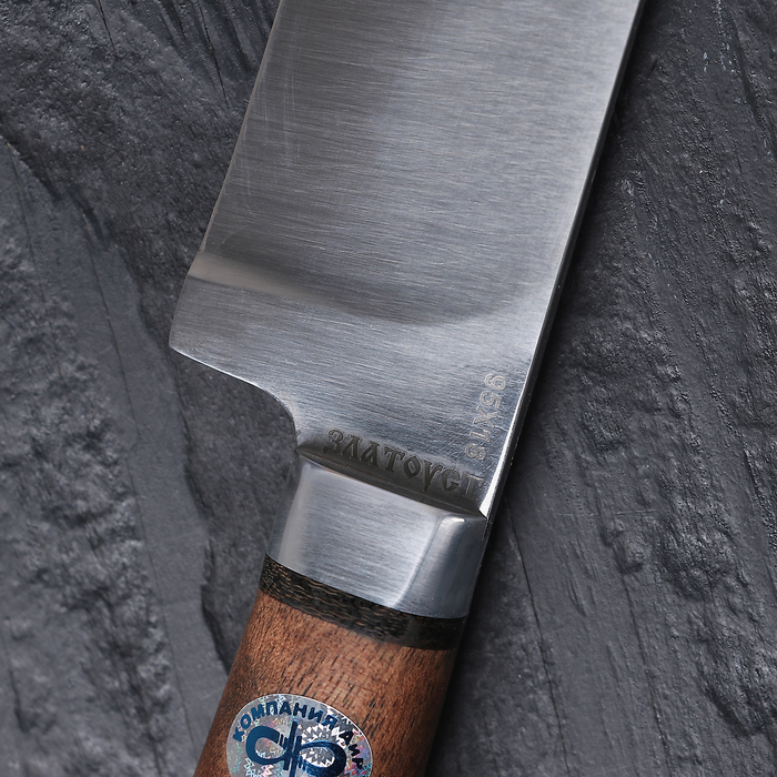 Нож разделочный "Пчак", деревянная рукоятка, 95х18