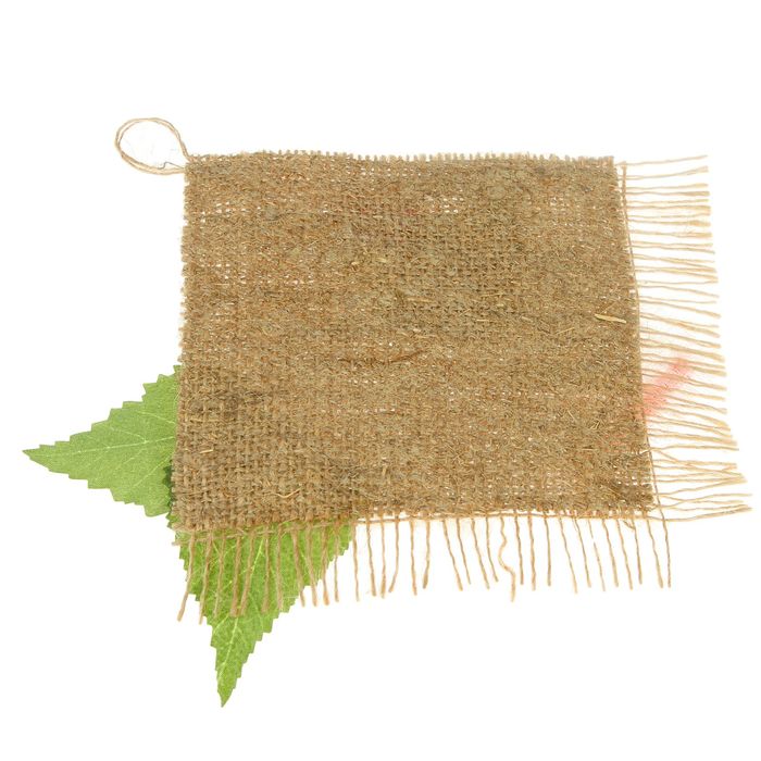 Оберег Банный на холщёвке 15см