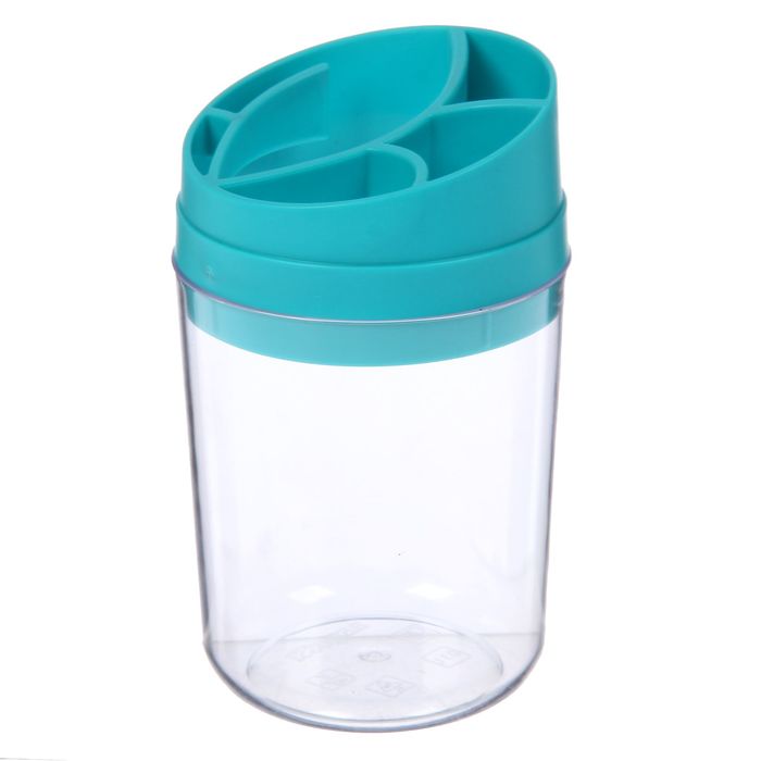 Подставка для зубных щеток "Eco", цвет бирюза