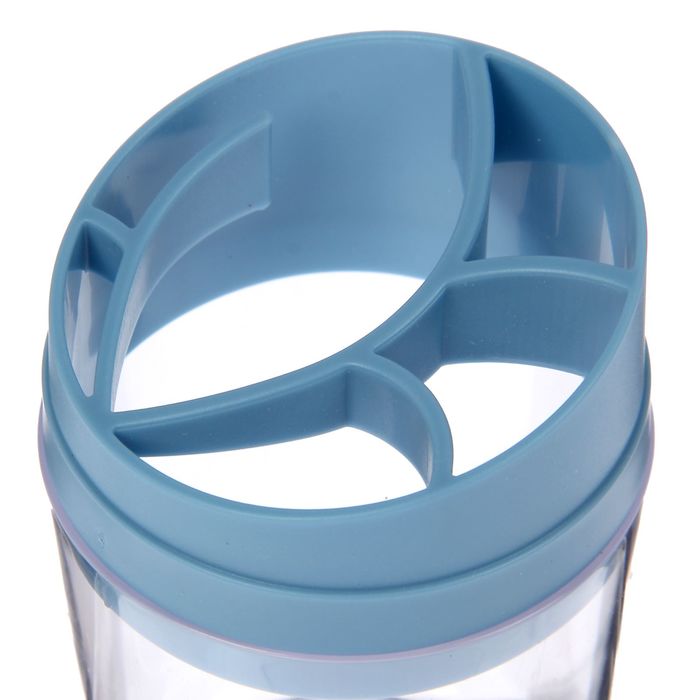 Подставка для зубных щеток "Eco", цвет васильковый