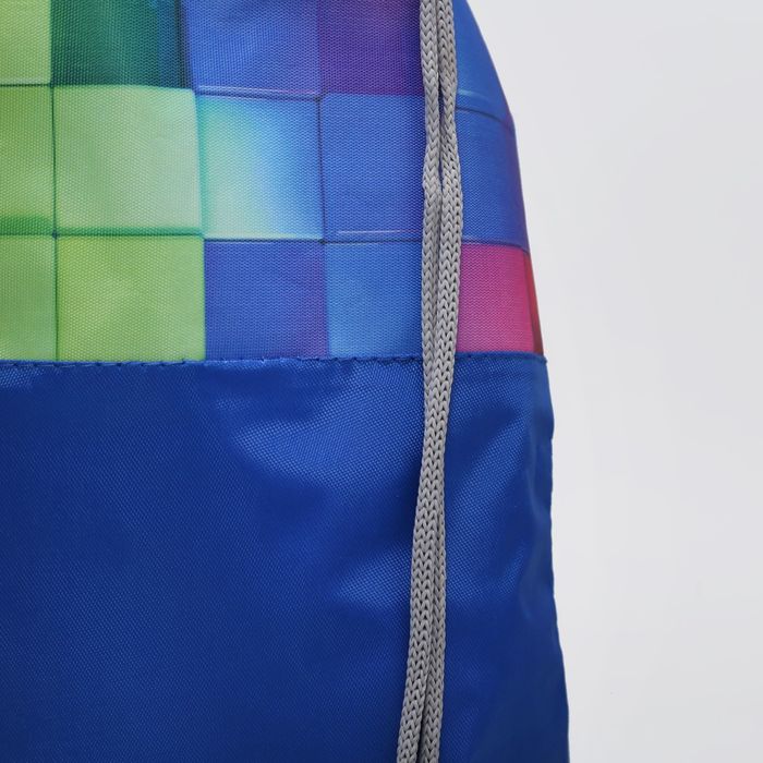 Мешок для обуви на шнурке, 1 отдел, МИКС