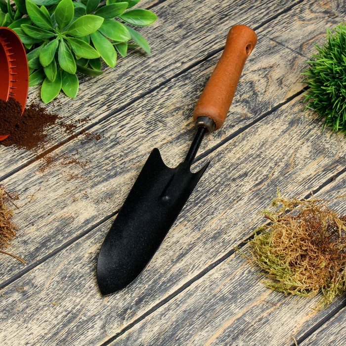 Корнеудалитель, длина 35 см, деревянная ручка