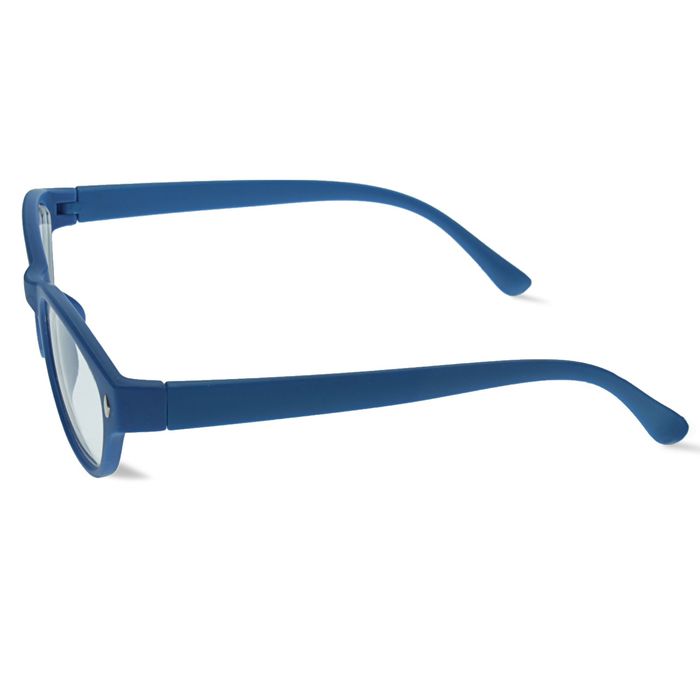 Очки "Овальные" матовые, оправа пластик, линза пластик, неотгибающаяся дужка, цвет МИКС -1,75