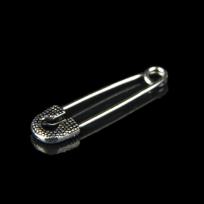 Сувенир кошельковый металл "Булавка от сглаза" (В71164) 1х3,2 см