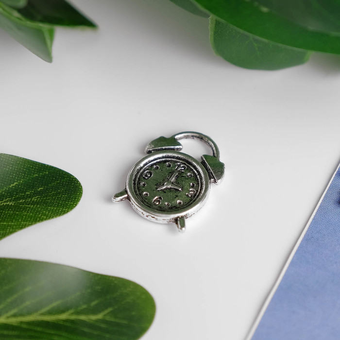 Декор металл для творчества "Будильник" (А17141) 1,8х1,2 см