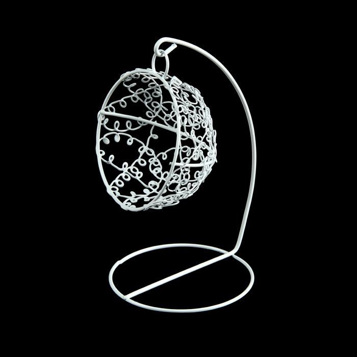 Сувенир металл "Кресло-качель" 10,5х6,5х6,5 см