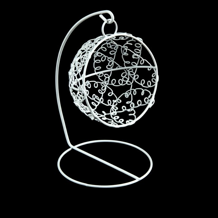 Сувенир металл "Кресло-качель" 10,5х6,5х6,5 см