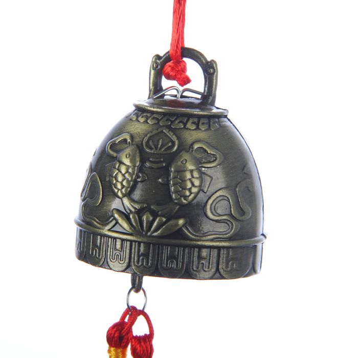 Колокольчик металл "Карпы" 25х5х5 см