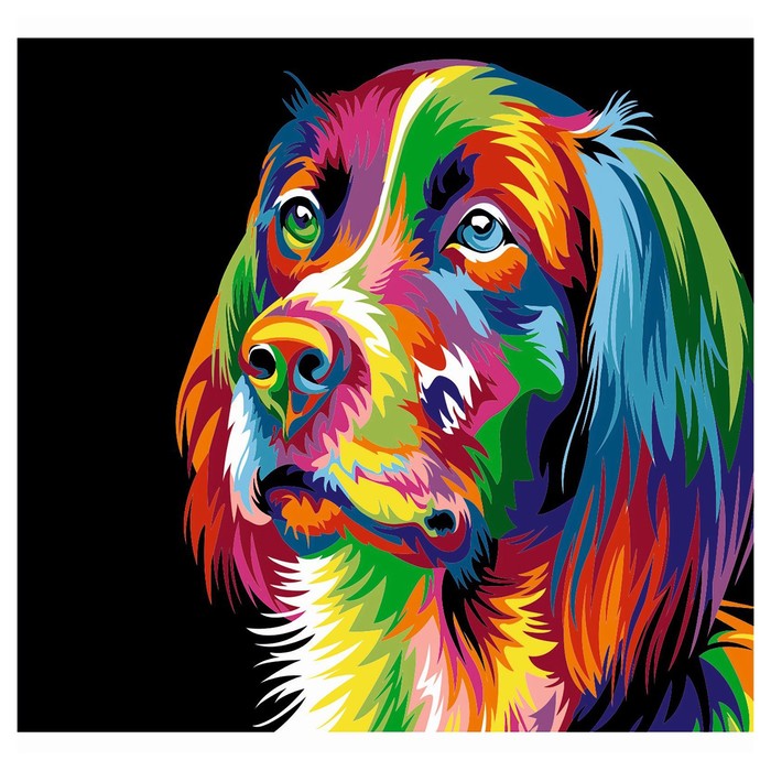 Фреска "Собака", А3