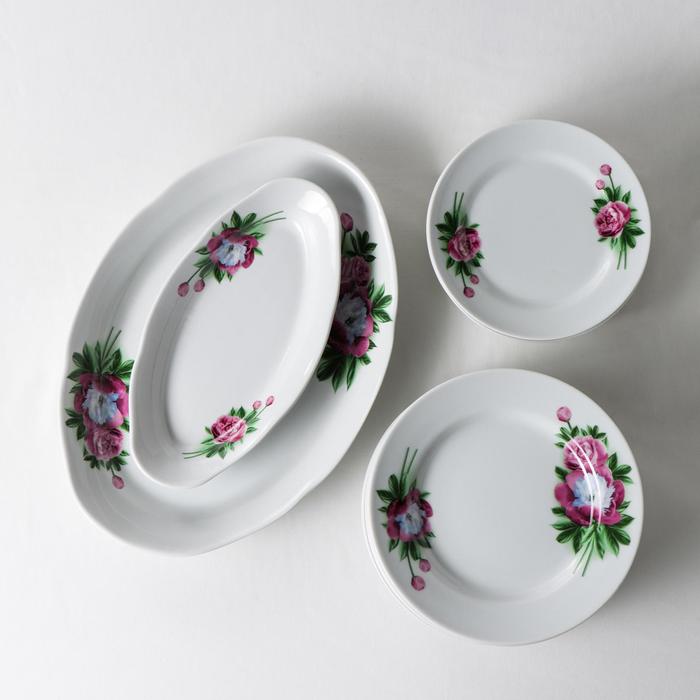 Набор столовой посуды "Идиллия. Пион", 60 предметов