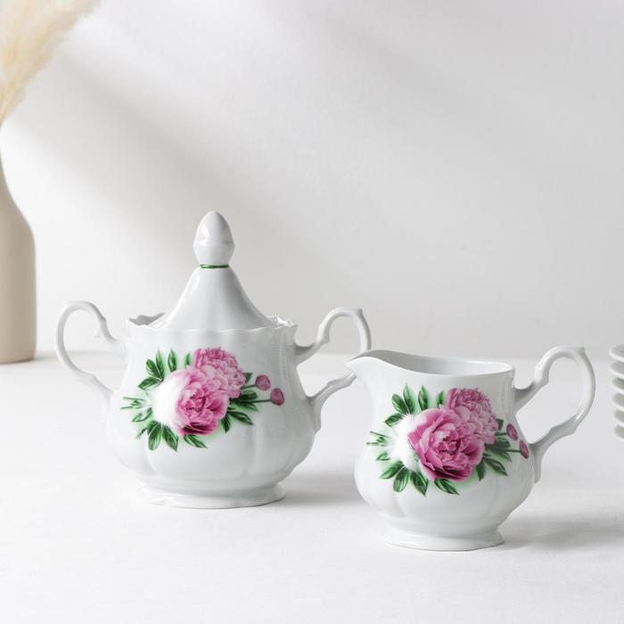 Набор столовой посуды "Идиллия. Пион", 60 предметов