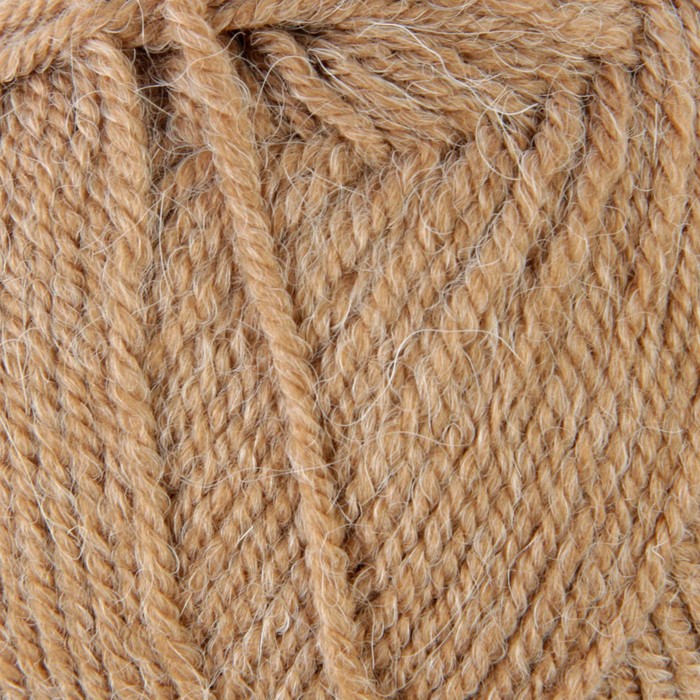 Пряжа "Alpaka royal" 30% альпака, 15% шерсть, 55% акрил 250м/100гр (466 camel меланж)