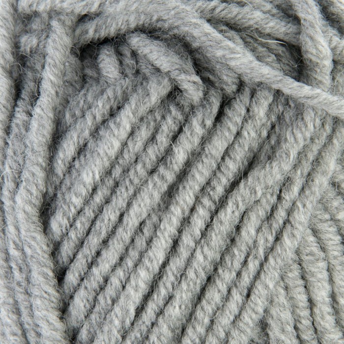 Пряжа "Lanagold plus" 49% шерсть, 51% акрил 140м/100гр (21 серый)