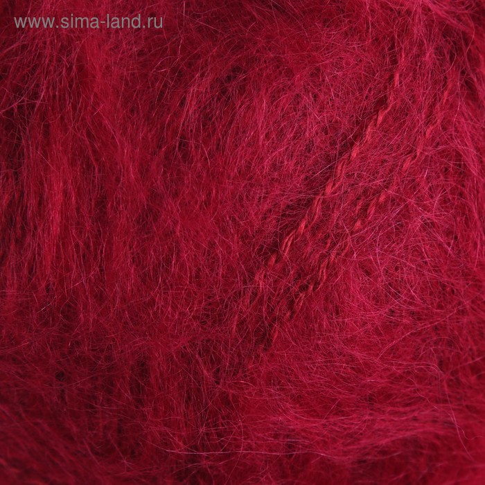 

Пряжа "Mohair classic" 25% мохер, 24% шерсть, 51% акрил 200м/100гр (57 бордовый)