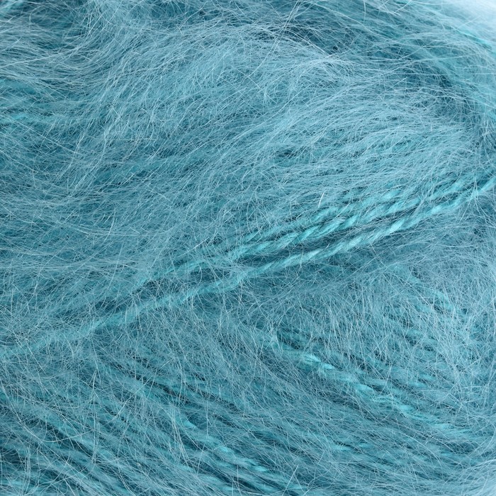 Пряжа "Mohair classic NEW" 25% мохер, 24% шерсть, 51% акрил 200м/100гр (164 лазурный)