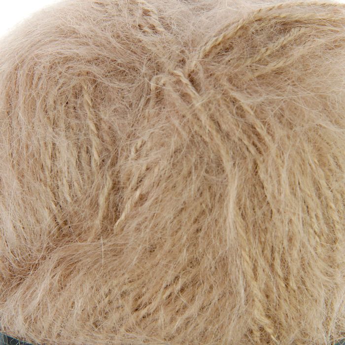 Пряжа "Mohair classic NEW" 25% мохер, 24% шерсть, 51% акрил 200м/100гр (05 бежевый)