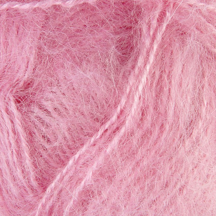 Пряжа "Mohair classic NEW" 25% мохер, 24% шерсть, 51% акрил 200м/100гр (32 розовый)