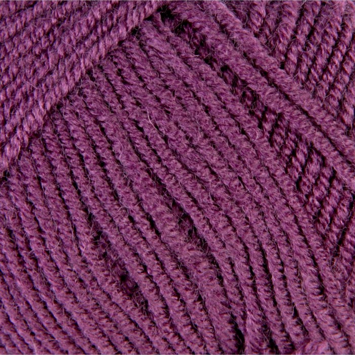 Пряжа "Superlana Klasik" 25% шерсть, 75% акрил 280м/100гр (111 сливовый)