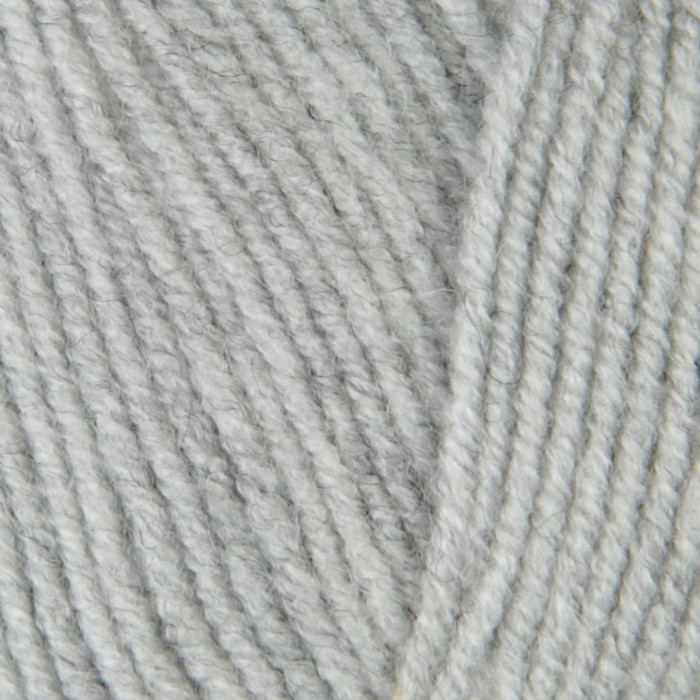 Пряжа "Superlana Klasik" 25% шерсть, 75% акрил 280м/100гр (208 светло-серый)