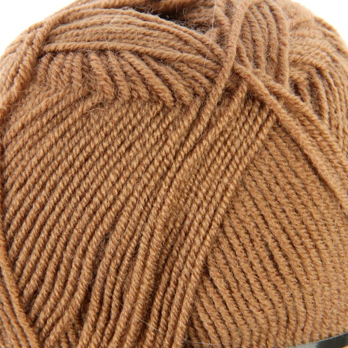 Пряжа "Superlana Klasik" 25% шерсть, 75% акрил 280м/100гр (179 светло-коричн)
