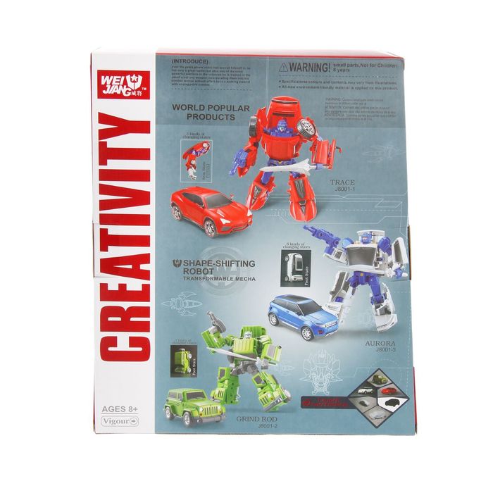 Робот-трансформер «Автобот», цвета МИКС