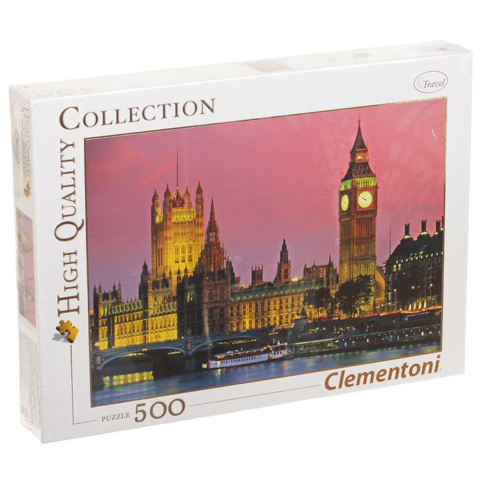 Пазл "Лондон. Вид на Вестминстерский дворец", 500 элементов