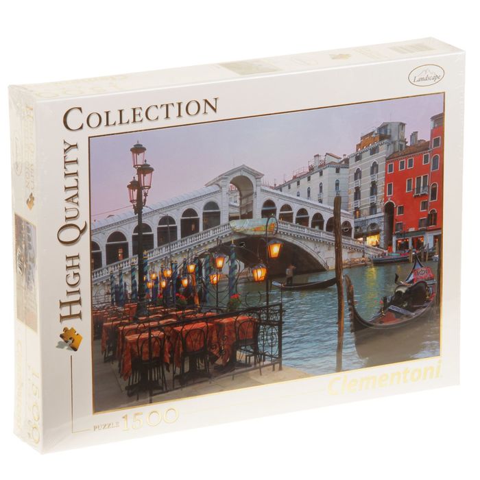 Пазл "Венеция. Ресторан у моста Риальто", 1500 элементов