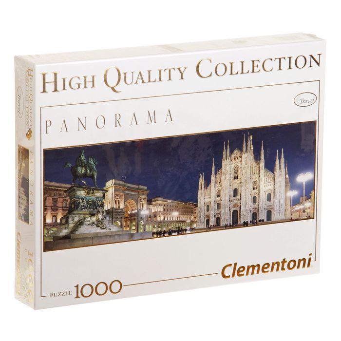 Пазл "Панорама. Милан, Вид на Соборную площадь", 1000 элементов