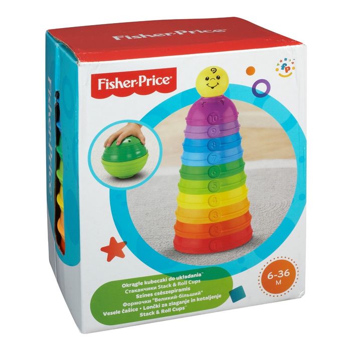 Развивающие стаканчики "Пирамидка"