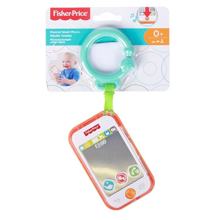 Прорезыватель Телефон и Ключики, МИКС Fisher-Price