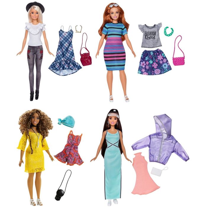 Кукла Barbie "Игра с модой", МИКС