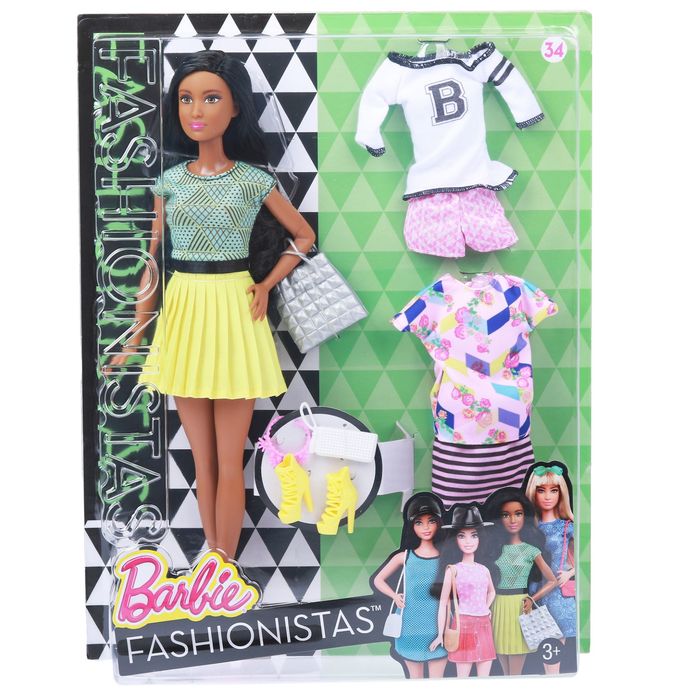 Кукла Barbie "Игра с модой", МИКС