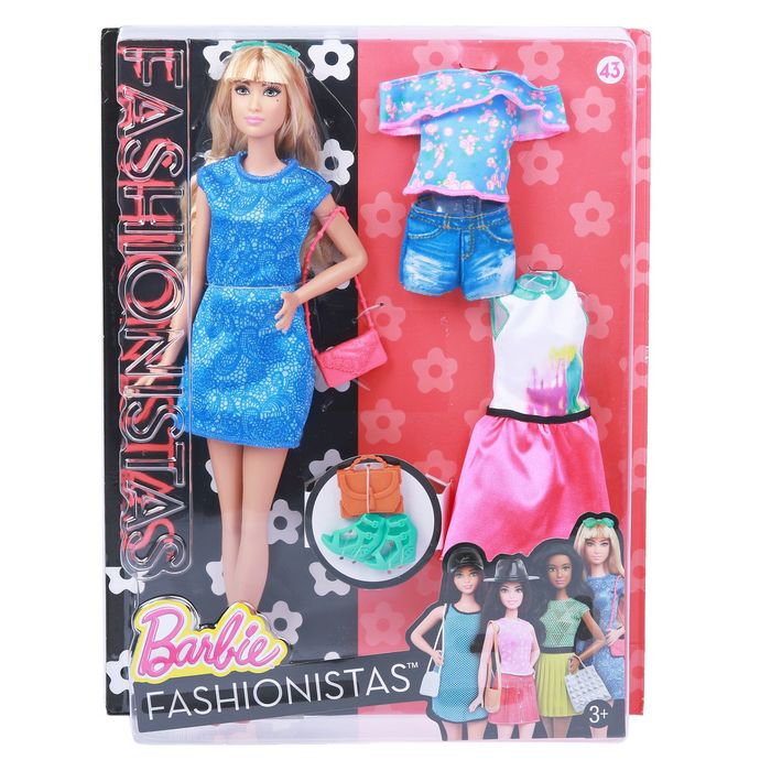 Кукла Barbie "Игра с модой", МИКС
