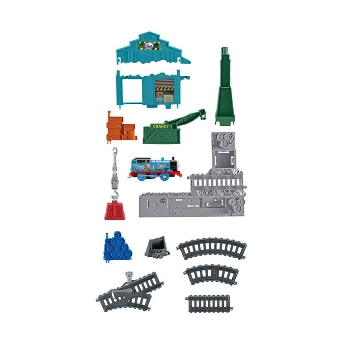 Игровой набор "Разрушение на пристани", с паровозиком Томасом