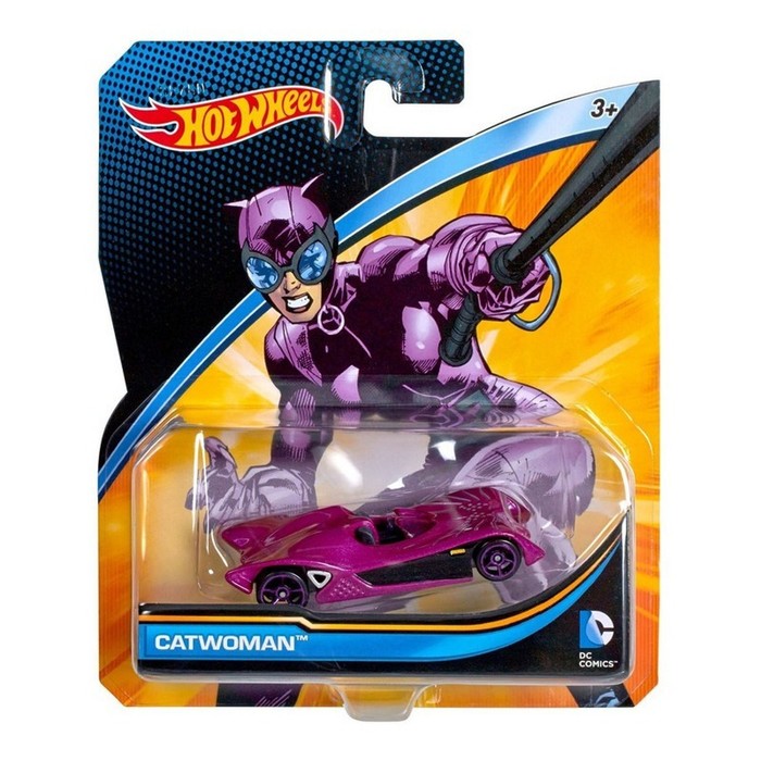 Машинки персонажей Hot Wheels DC Comics, МИКС