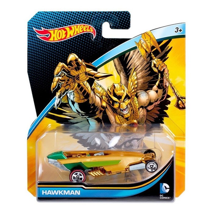 Машинки персонажей Hot Wheels DC Comics, МИКС