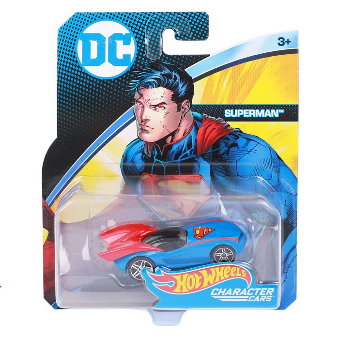 Машинки персонажей Hot Wheels DC Comics, МИКС