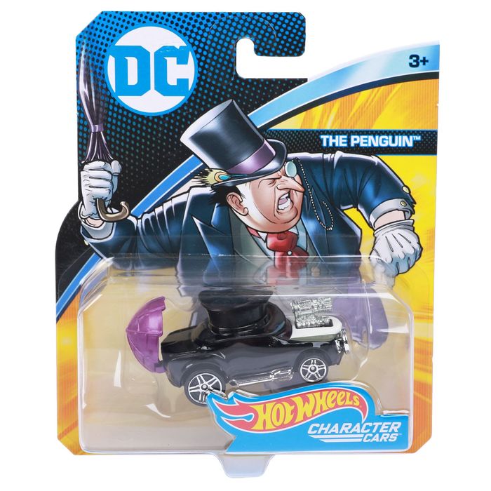 Машинки персонажей Hot Wheels DC Comics, МИКС