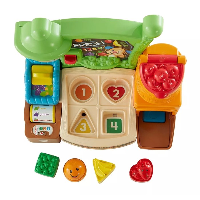 Развивающая игрушка Обучающий прилавок "Весёлые фрукты"