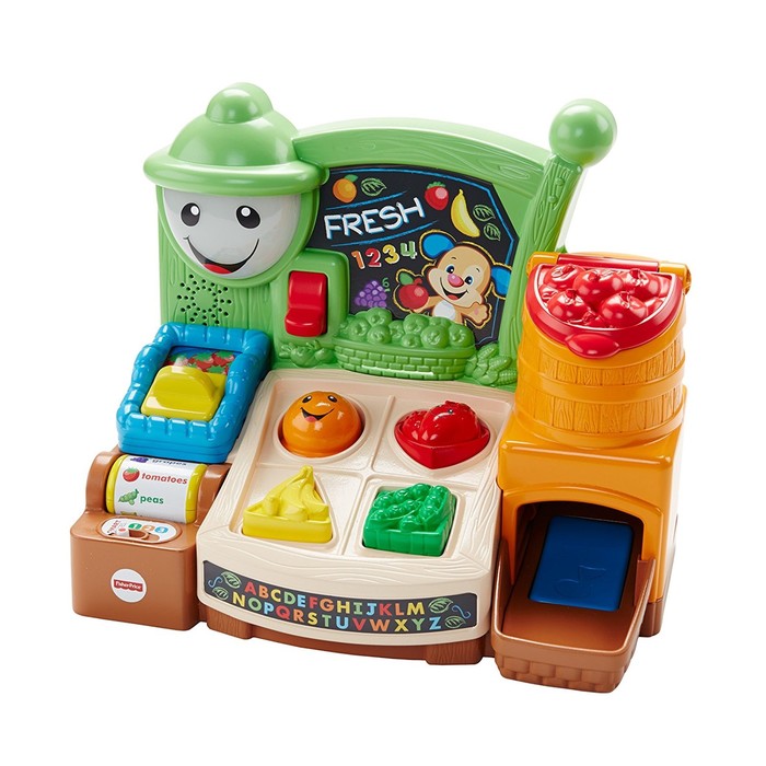 Развивающая игрушка Обучающий прилавок "Весёлые фрукты"