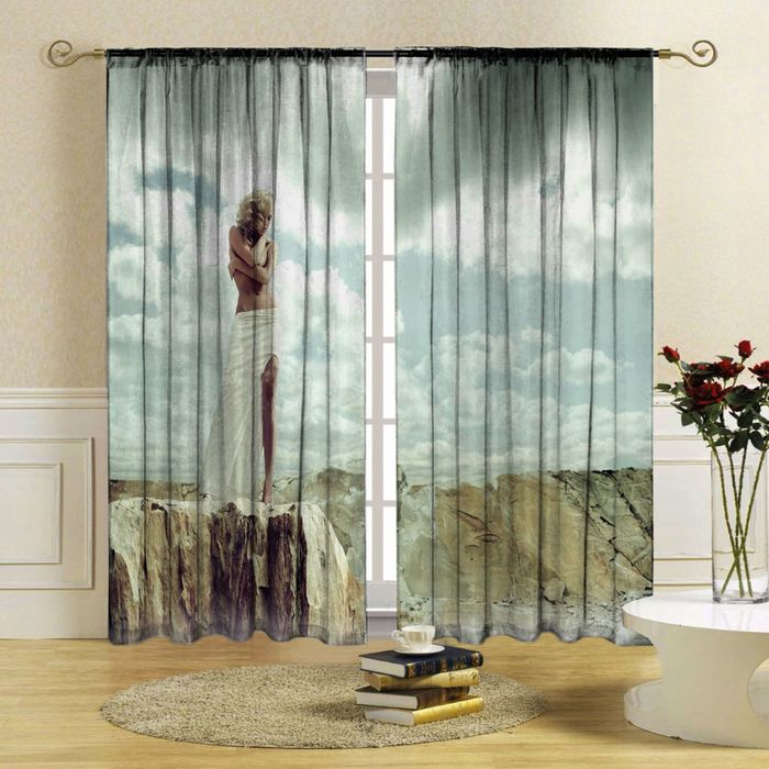 Комплект штор Изящество 150х270 +/- 3см 2шт, габардин, п/э