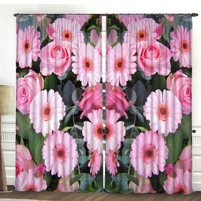 Комплект штор Мажор 150х270 +/- 3см 2шт, габардин, п/э