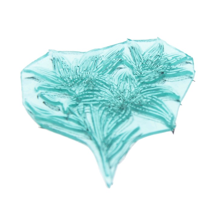 Штамп "Лилии" 6х5 см (STAMP 1533)