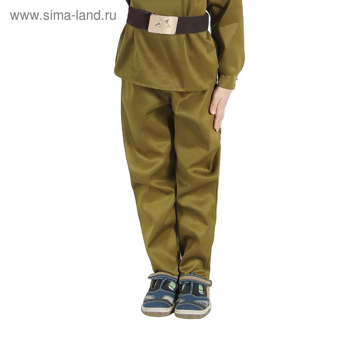 фото Штаны военного "галифе", детские, на резинке, р. 26, рост 104 см страна карнавалия