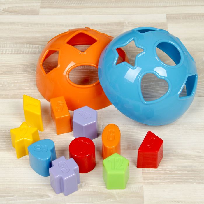 Развивающая игрушка-сортер "Умный шар"